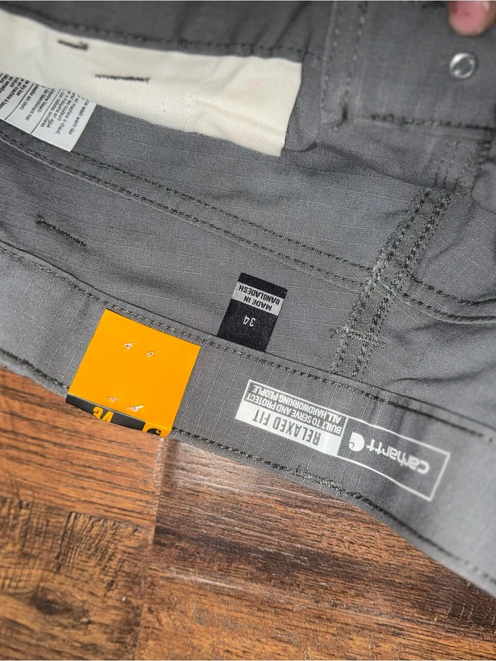 NWT Carhartt Men's Gray Utility Pants